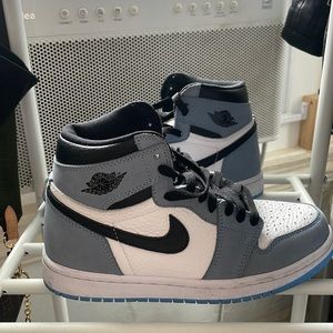 University Blue Air Jordan 1s